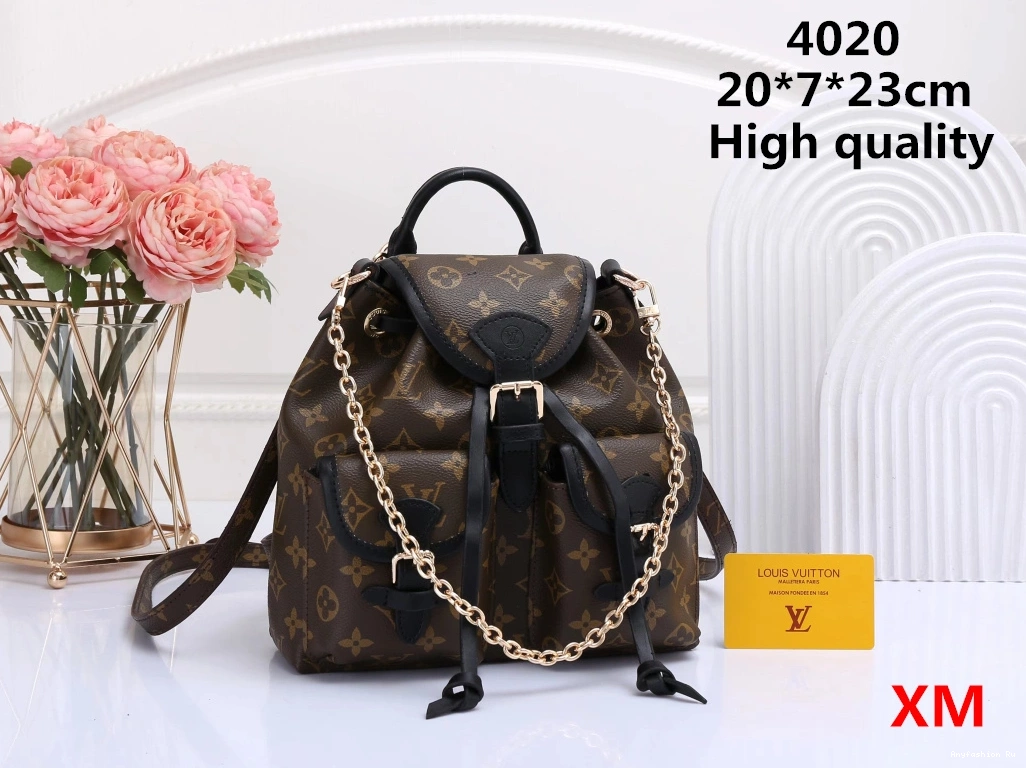For Louis Vuitton Women 3557 Backpacks StreetReady 0507